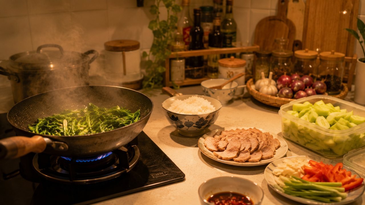Thực đơn cơm tối 30 phút cho ngày bận rộn