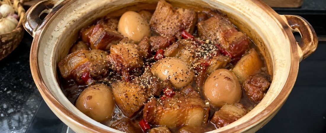 Thịt kho tàu chuẩn vị miền Nam: mềm ngon, để được lâu