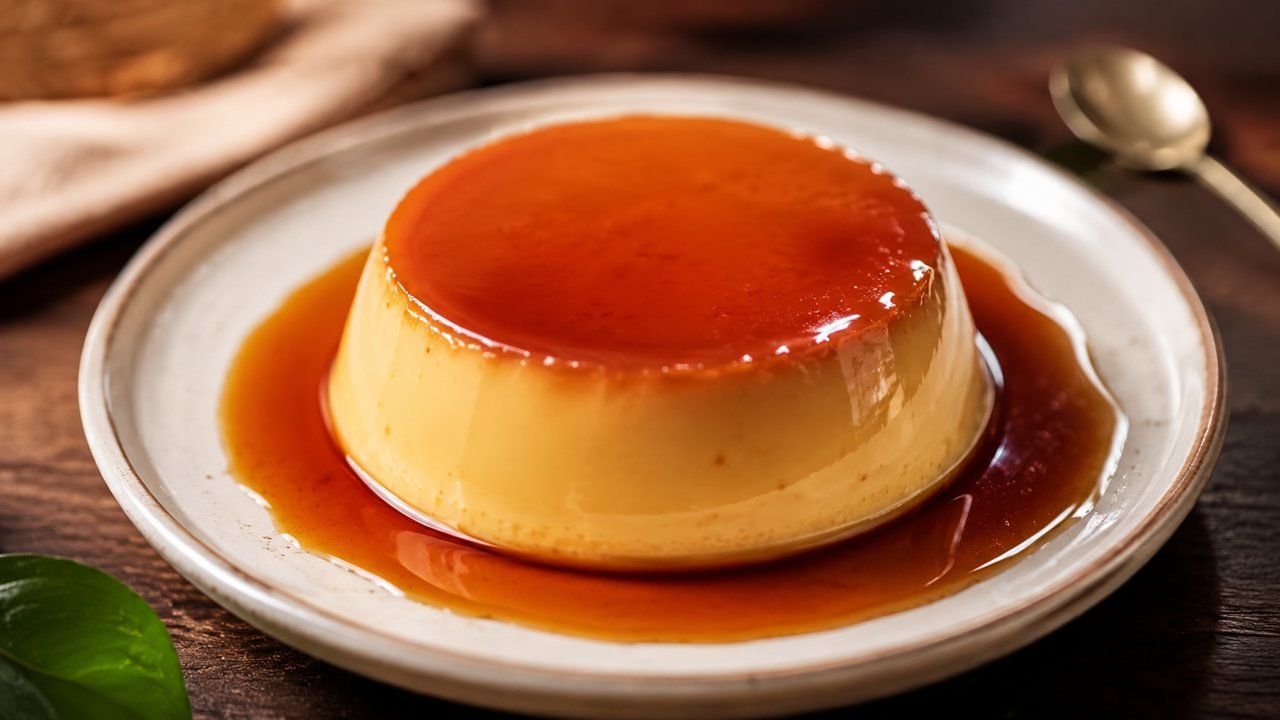 Bánh flan mềm mịn không tanh, không rỗ tại nhà
