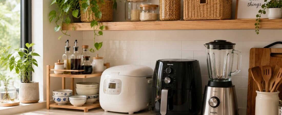 Thiết bị điện nhà bếp đáng mua cho gia đình