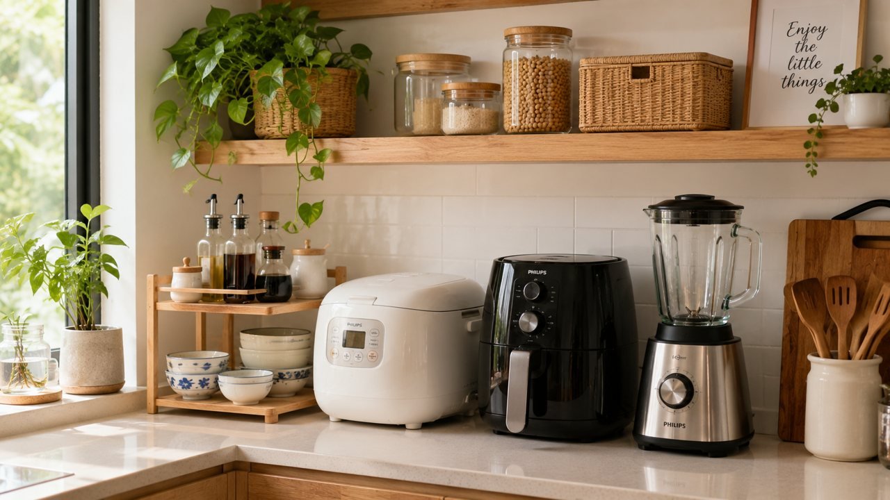 Thiết bị điện nhà bếp đáng mua cho gia đình