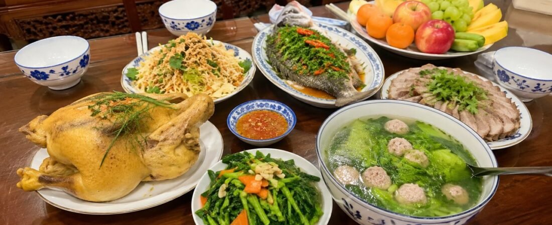 Mâm cơm cuối tuần đãi khách: sang mà không cầu kỳ