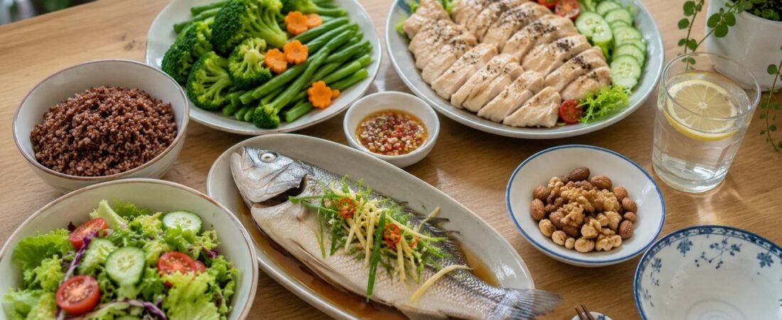 Thực đơn ăn lành mạnh, cân đối cho cả nhà