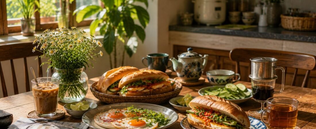 Bữa sáng cuối tuần thong thả