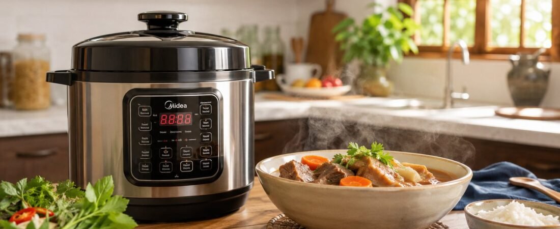 Nồi áp suất điện nên mua loại nào cho gia đình