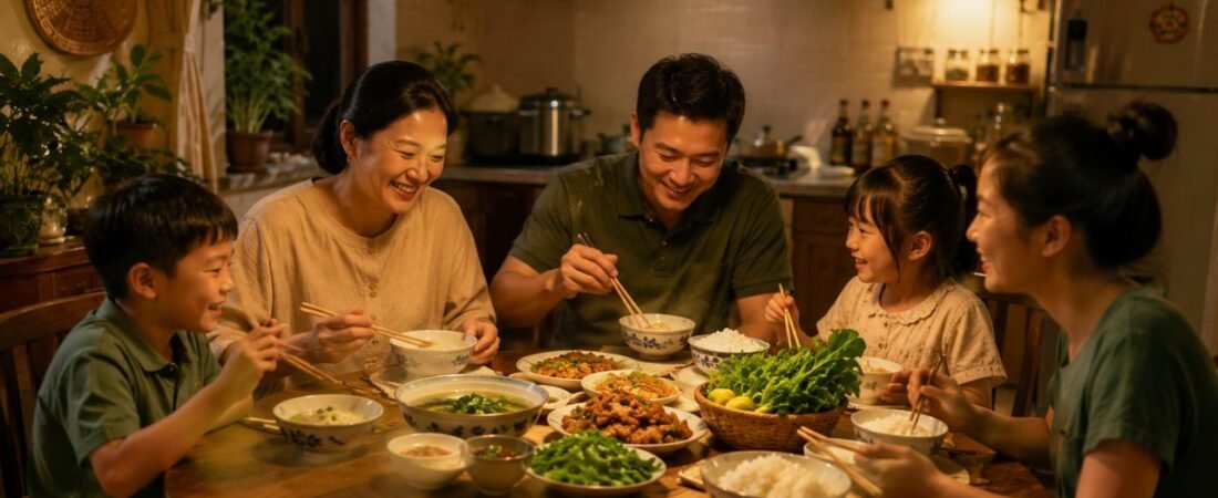 Gia đình quanh mâm cơm: những khoảnh khắc thương nhớ