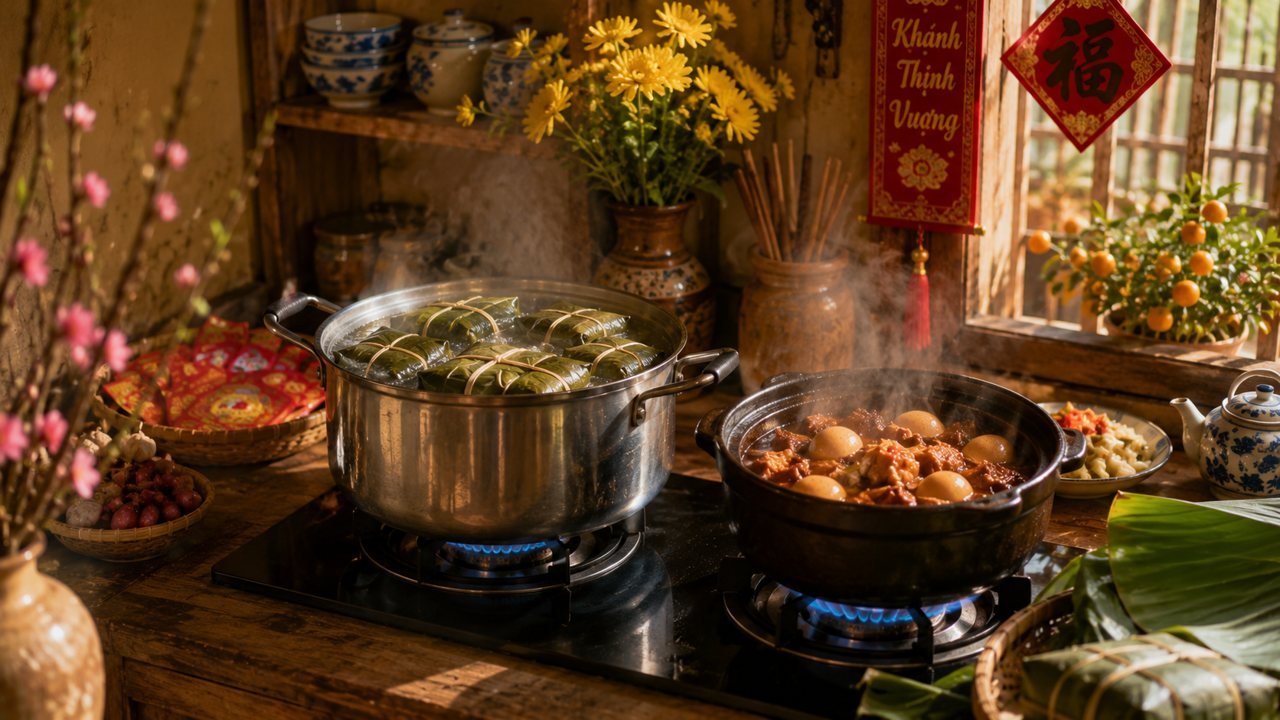 Mùi bếp ngày Tết