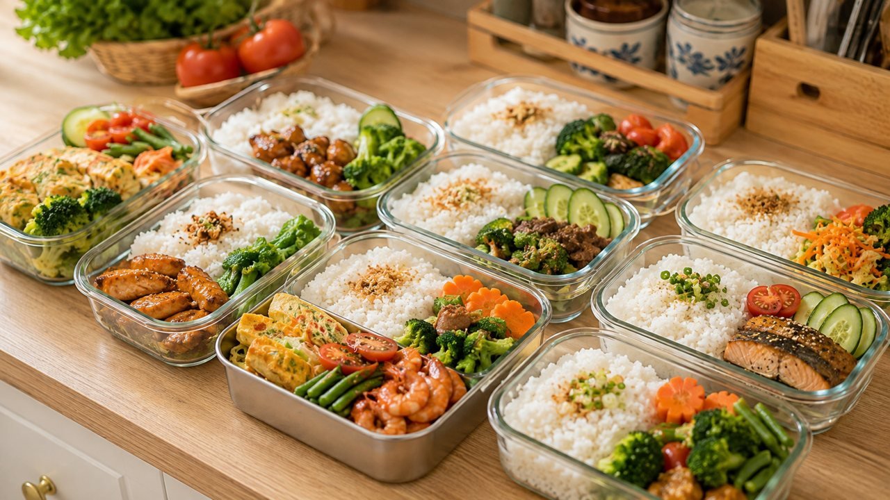Thực đơn cơm văn phòng mang đi cả tuần, dễ nấu đủ chất