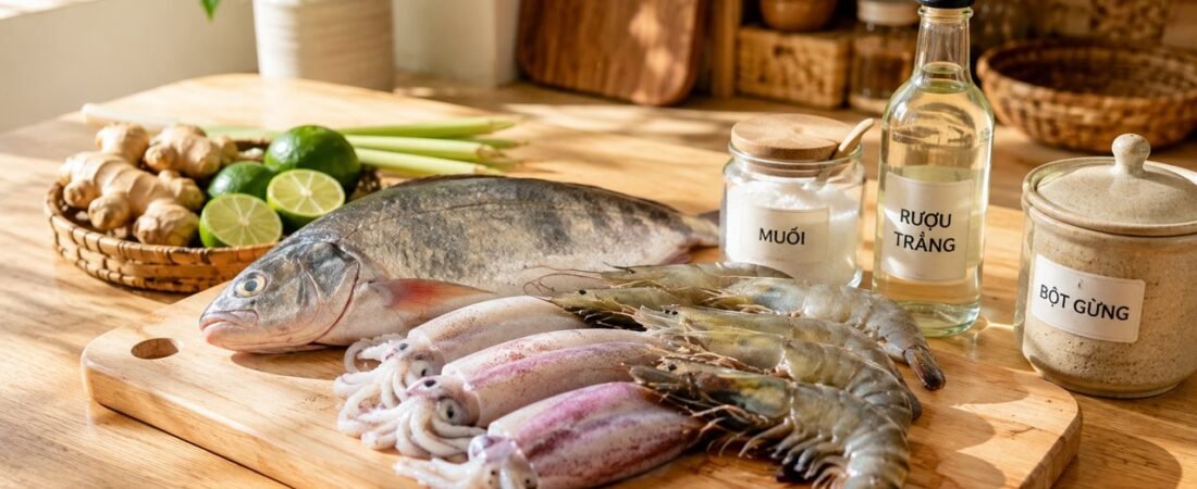 Mẹo khử mùi tanh của cá và hải sản đơn giản tại nhà